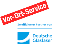 glasfaseranschlu&szlig; vor ort